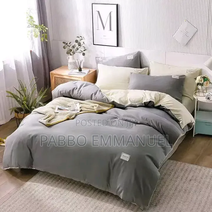 4-PC Embroidery Duvets