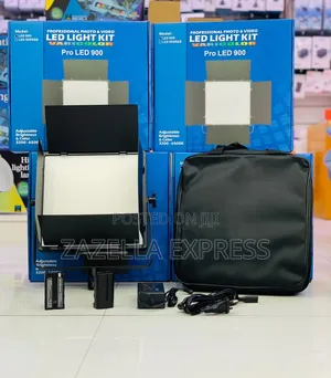 Pro Led 900 Professional Photo Video Led Kit With Battery and Bag