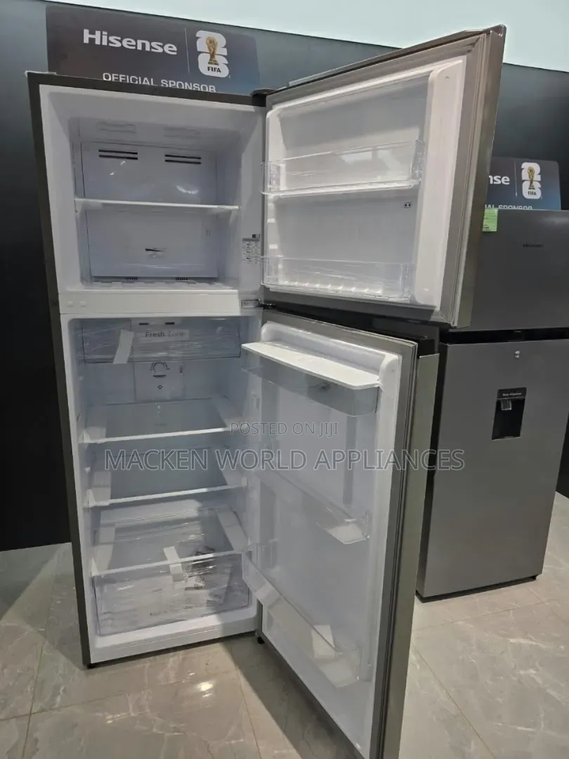 Hisense 270l Double Door Defrost Fridge With Water Dispenser