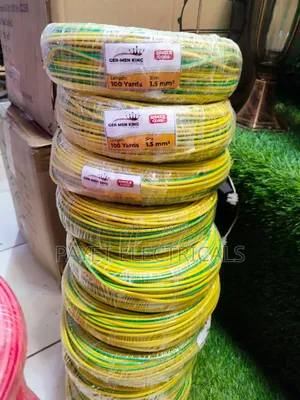 1.5mm Single Core Cable Green
