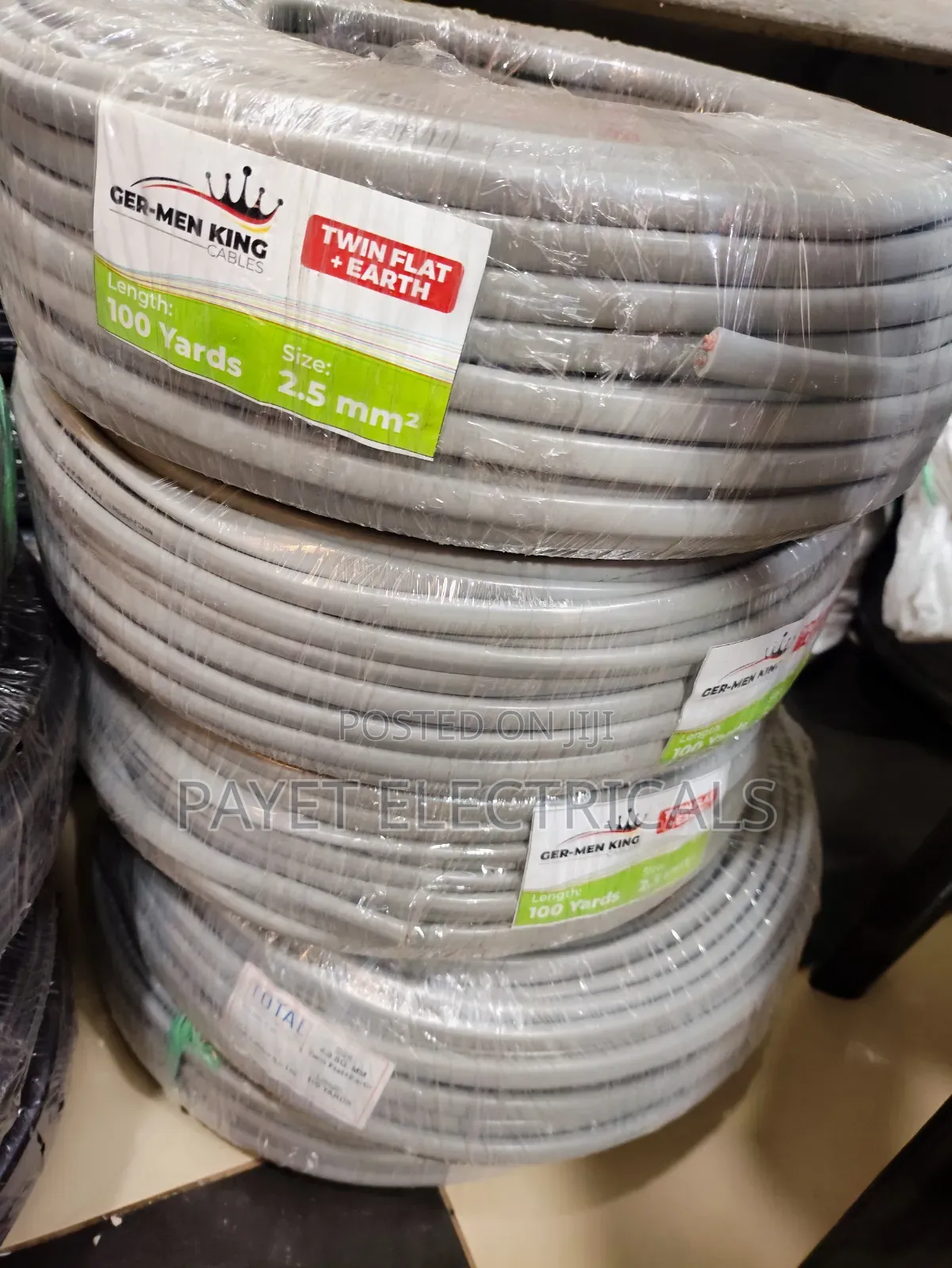 German King Twin Flat Cable 2.5 for Wiring