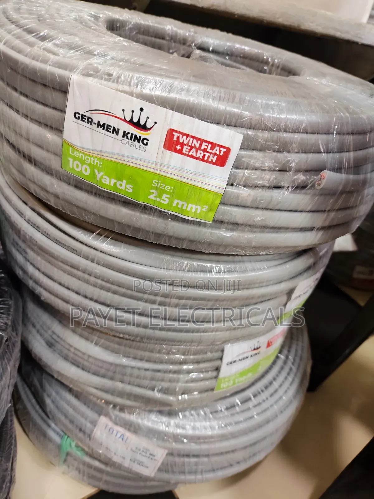 German King Twin Flat Cable 2.5 for Wiring