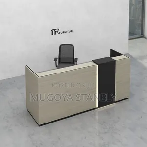 Black Top Office Table