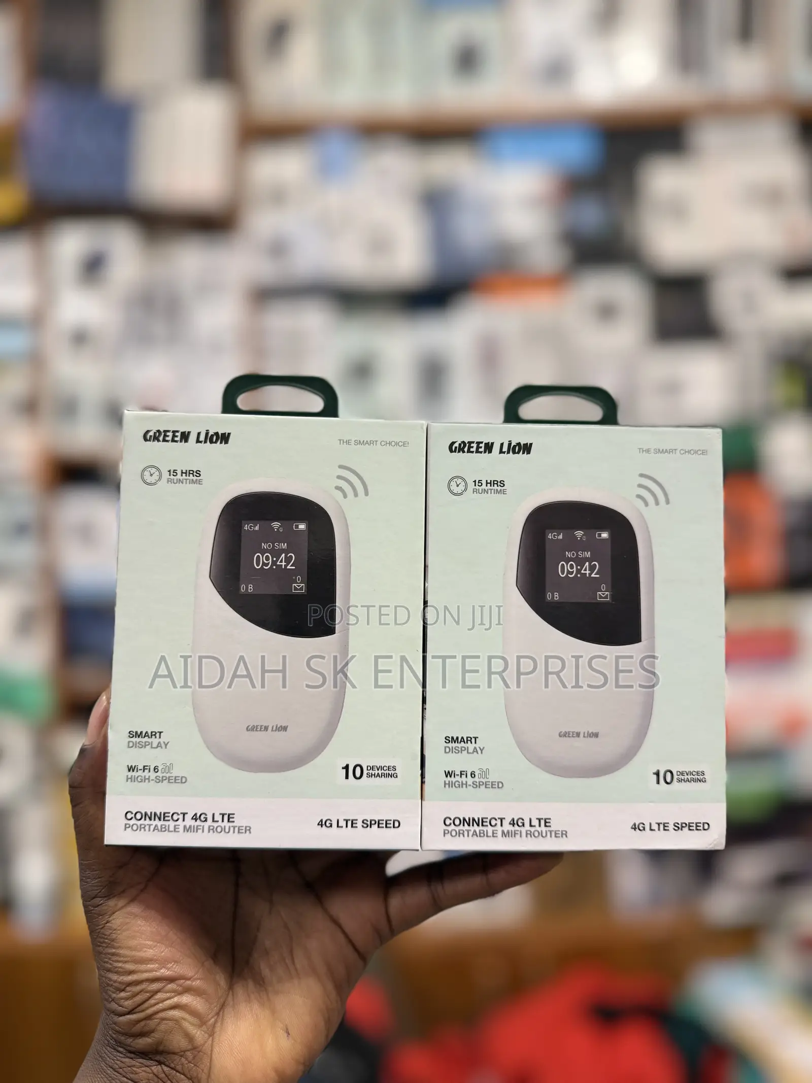 Green Lion Connect 4G LTE Portable Mifi Router