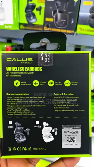Calus Anc-2 Pro Wireless Earbuds