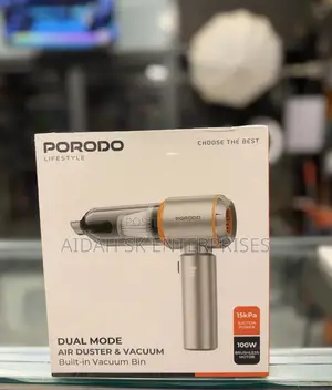 Porodo Dual Mode Air Duster and Vacuum 100W