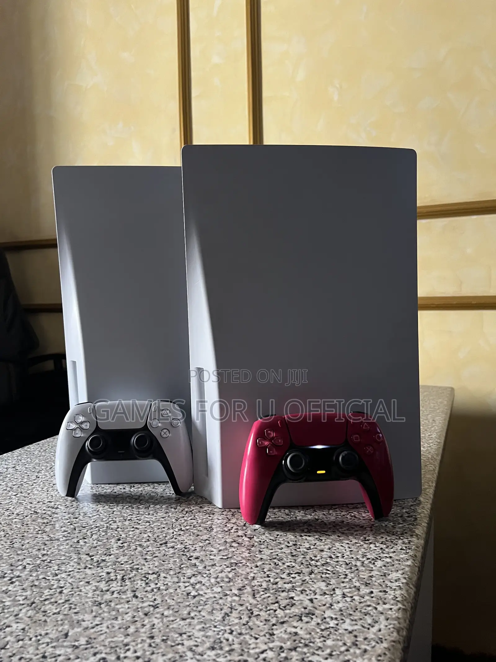 Ps5 Standard Consoles 2pcs Pad Clean