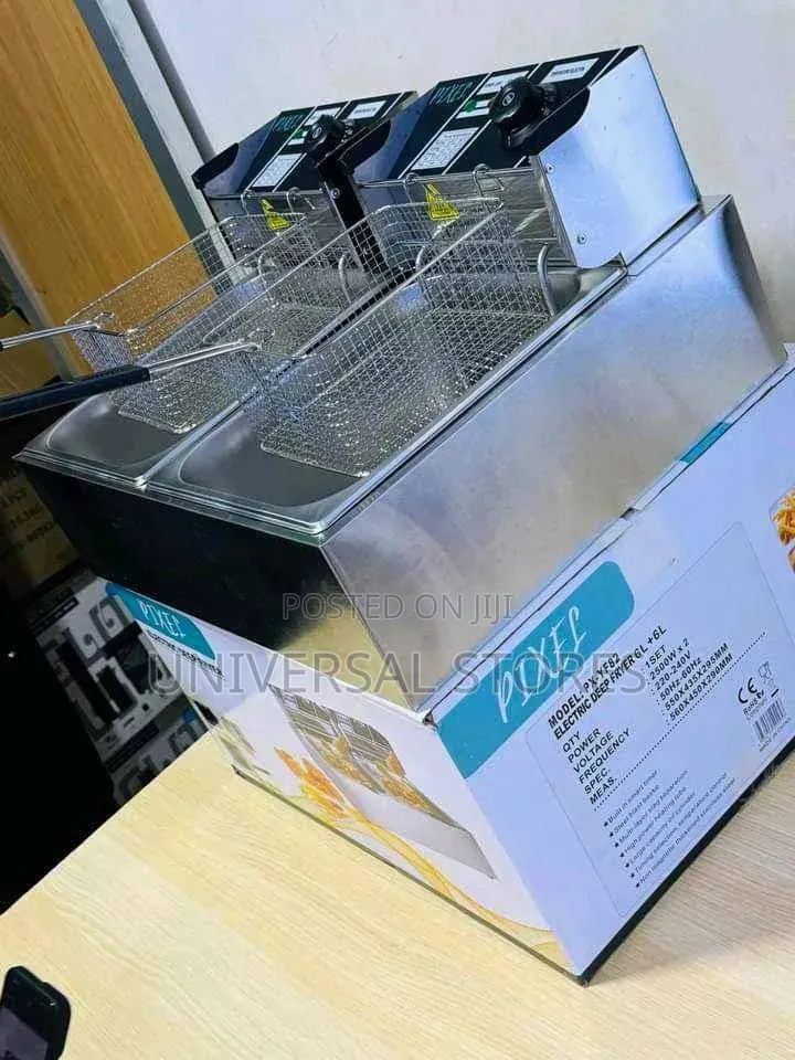 12l Pixel Electric Deep Fryers, Model Px-Yf82