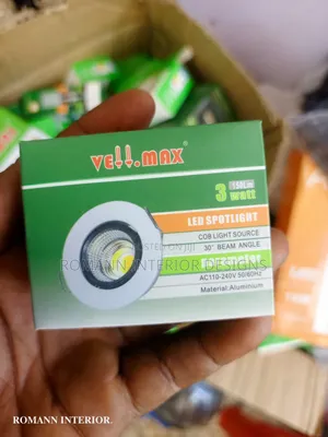 3W Modern Tilt Spotlight