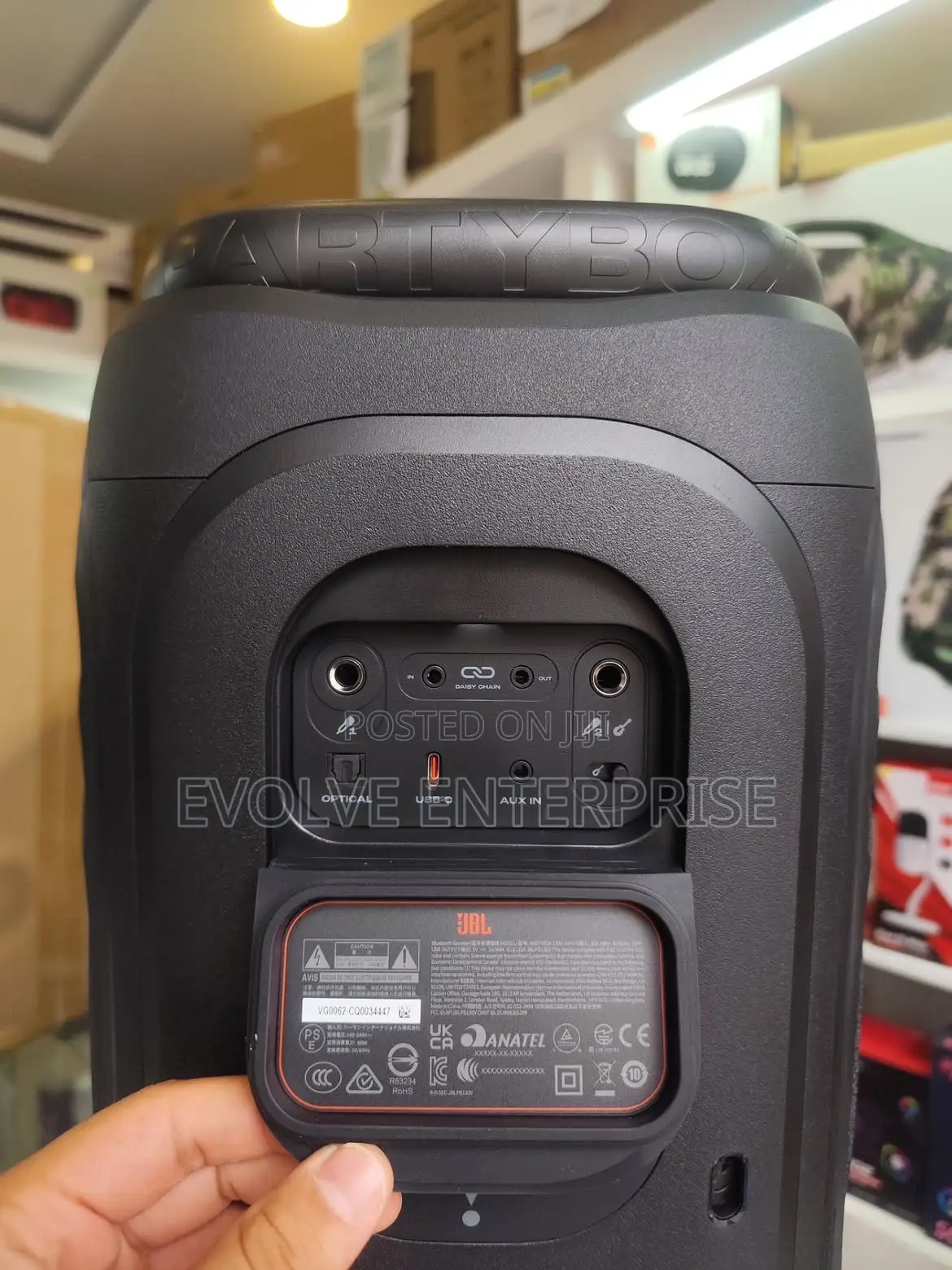 JBL PartyBox 130 Portable Party Speaker With 200W Pro Sound