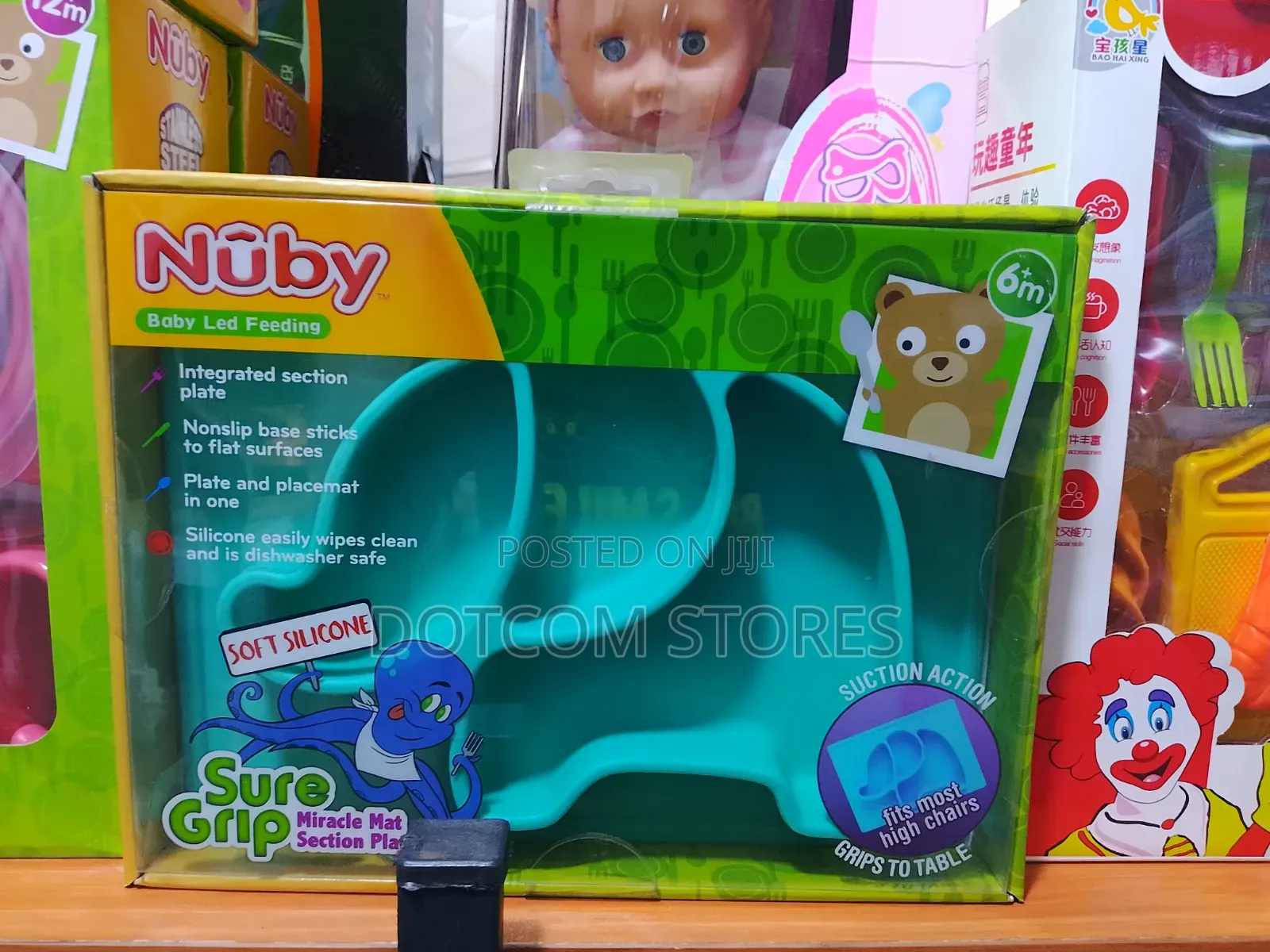 Nuby Sure Grip Miracle Mat Section Plate