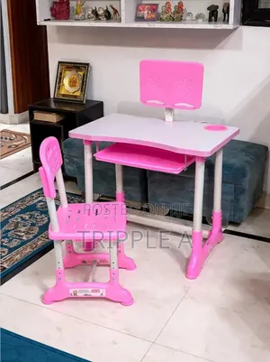 Ergonomic Study Table and Chair for Kids