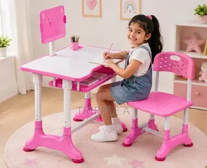 Ergonomic Study Table and Chair for Kids