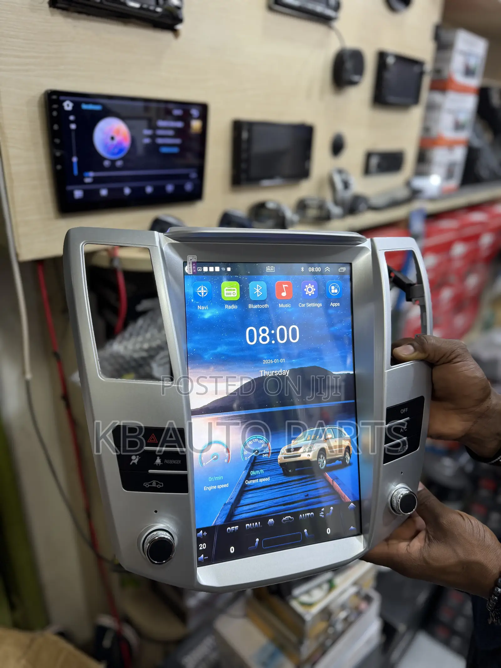 Harrier 2004-2011 Android Tesla Screen With Wifi