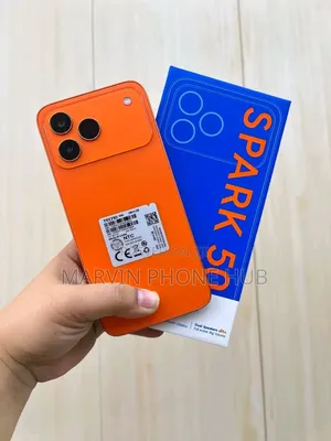 New Tecno Spark 50 128 GB Orange