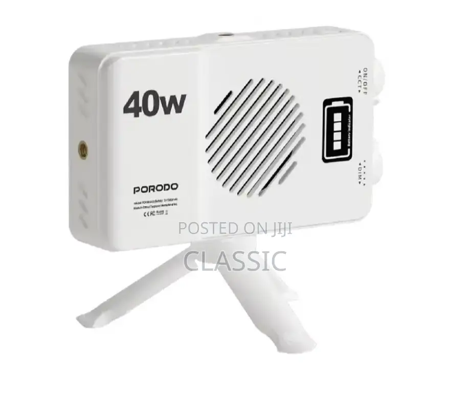 Porodo Cannes Capture Rechargeable Handheld Photography Fill Light