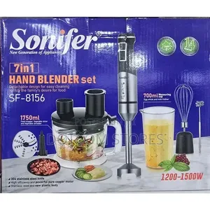 Sonifer 7-in-1 Hand Blender Set (Model Sf-8156).