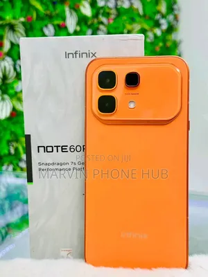New Infinix Note 60 Pro 256 GB Orange