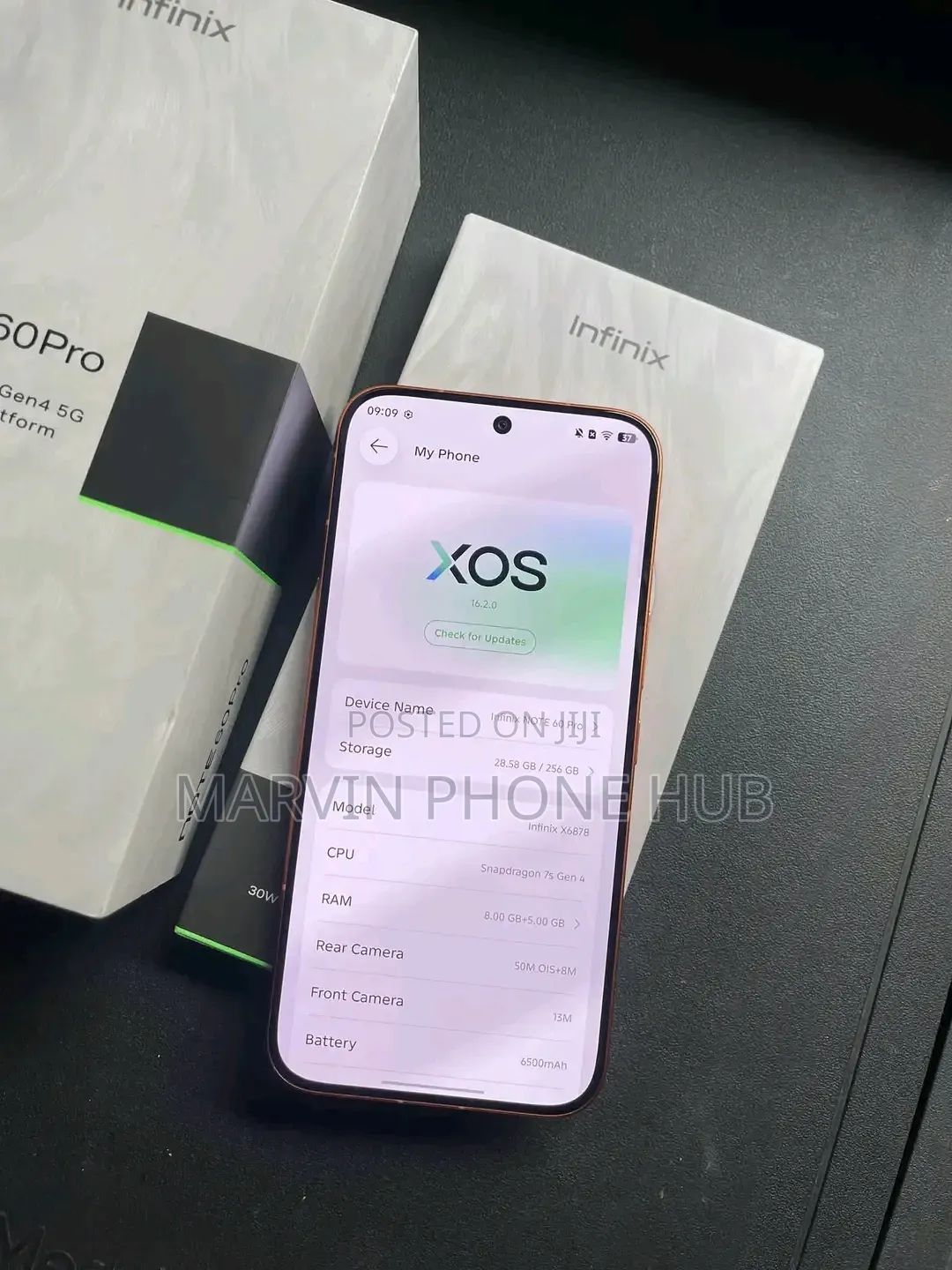 New Infinix Note 60 Pro 256 GB Orange