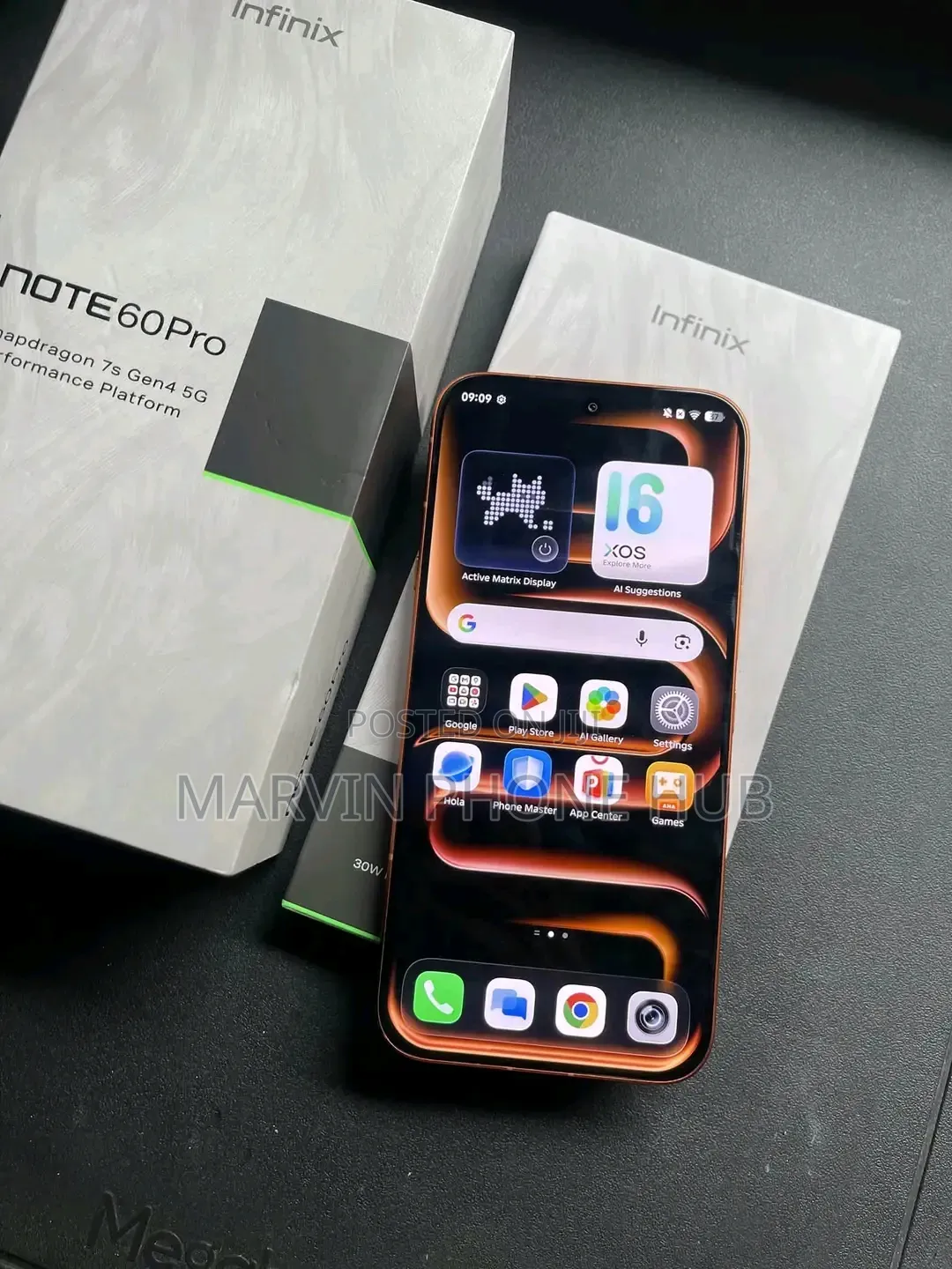 New Infinix Note 60 Pro 256 GB Orange