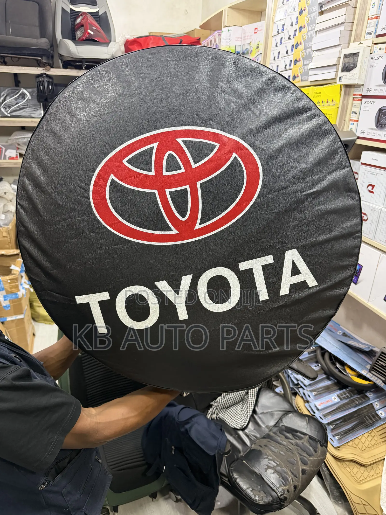 Leather Car Tire Covers
