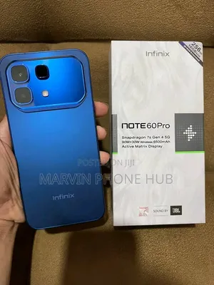 New Infinix Note 60 Pro 256 GB Blue