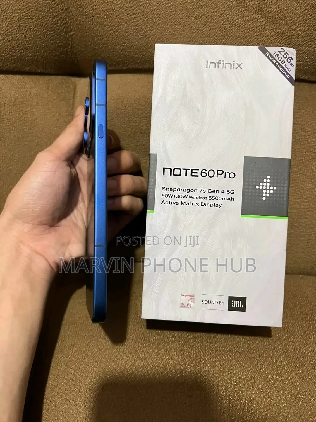 New Infinix Note 60 Pro 256 GB Blue
