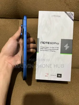 New Infinix Note 60 Pro 256 GB Blue