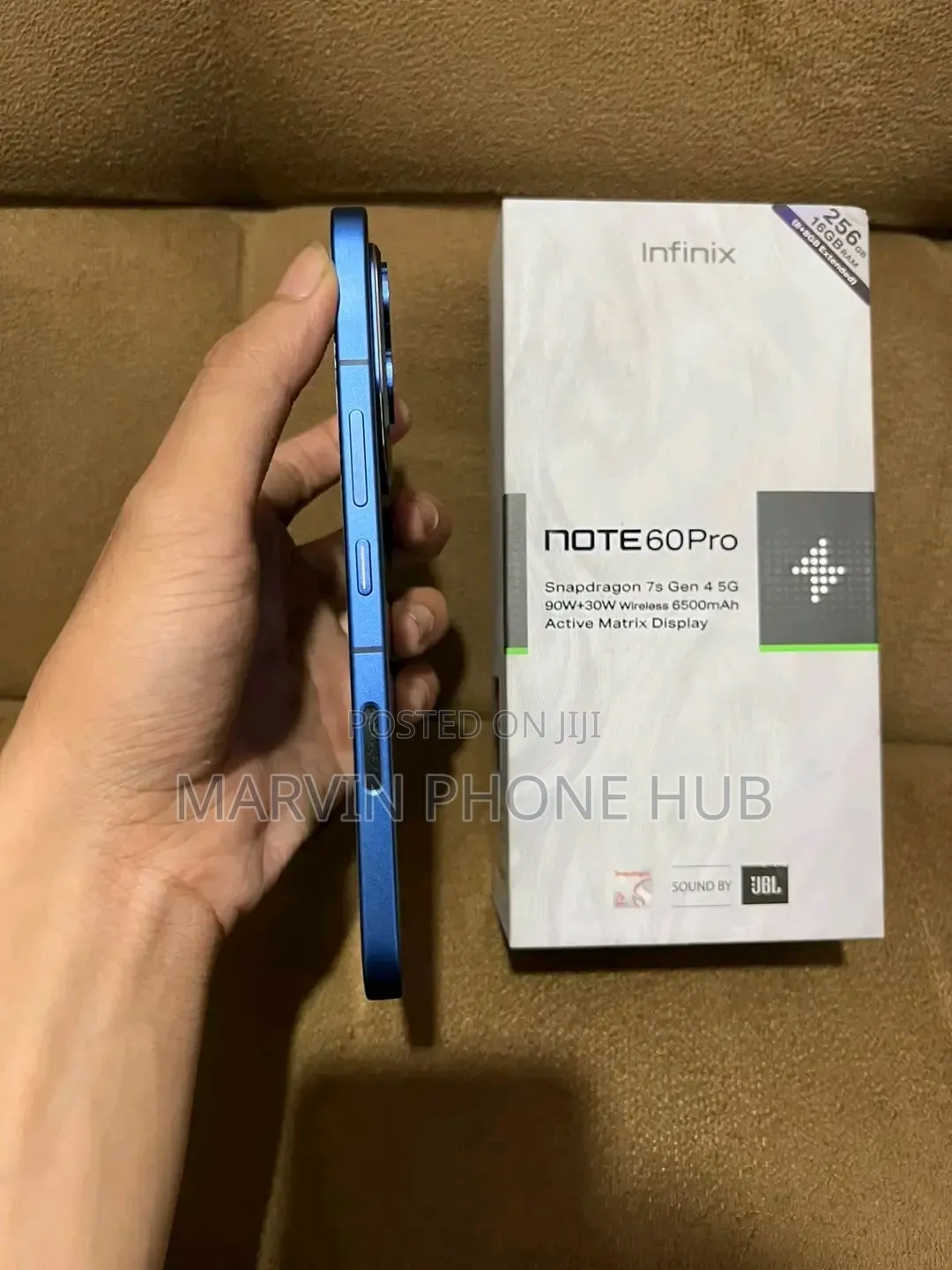 New Infinix Note 60 Pro 256 GB Blue