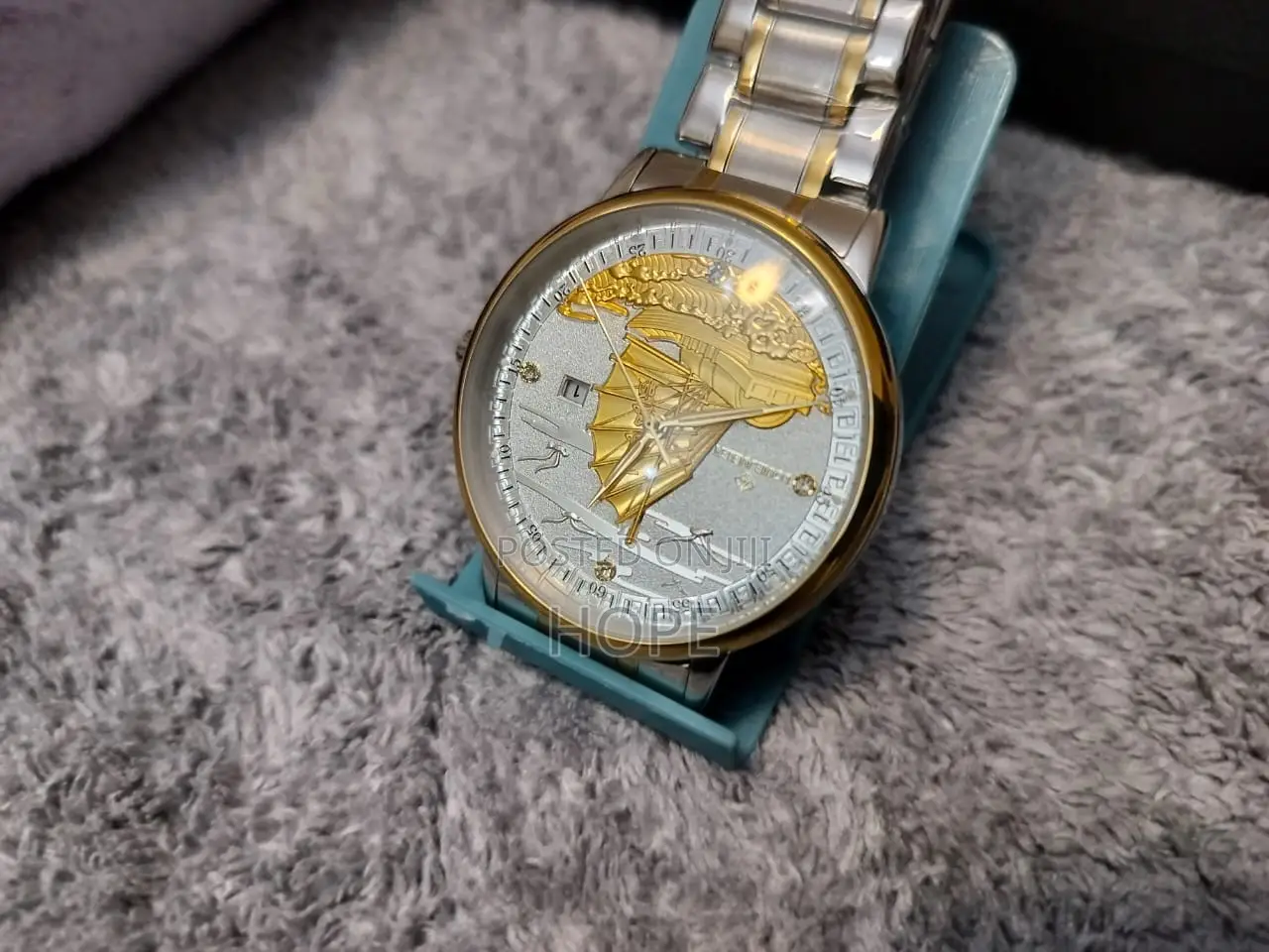 Luxury Gold Sailing Ship Watch