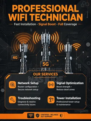 Wifi Hotspot Internet Technician