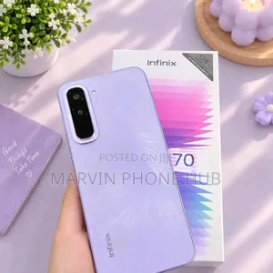 New Infinix Hot 70 128 GB Purple