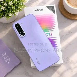 New Infinix Hot 70 128 GB Purple