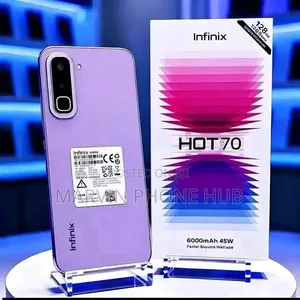 New Infinix Hot 70 128 GB Purple