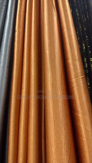 Burnt Orange Curtains, Each Complete Meter(And a Set at 160,000 )