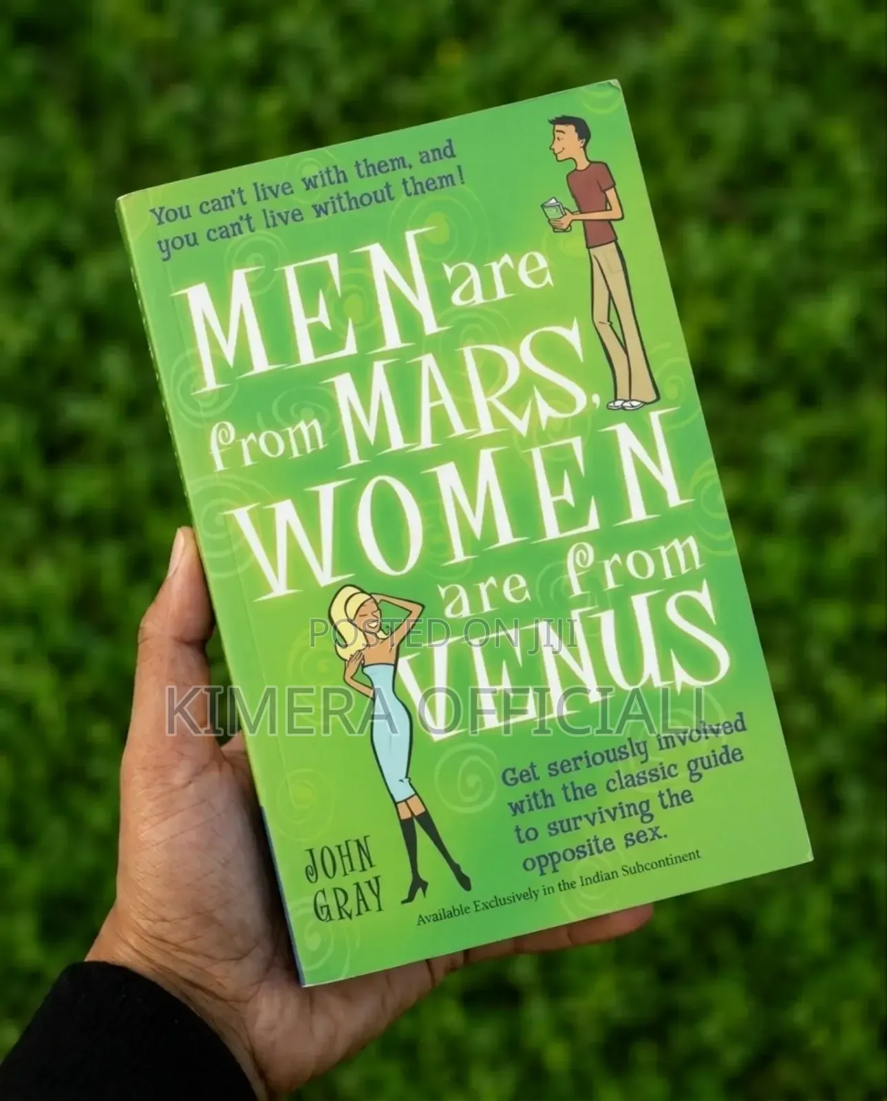 Men Are From Mars, Women From Venus. Read This Book to Bridge the Gap