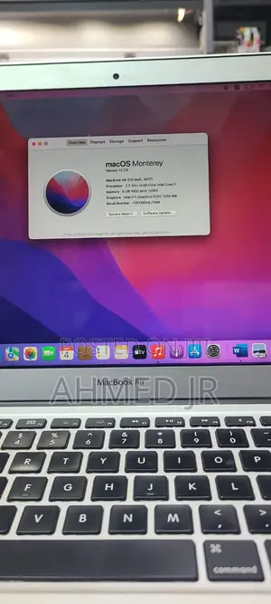 Laptop Apple MacBook Air 2017 8GB Intel Core i7 SSD 500GB