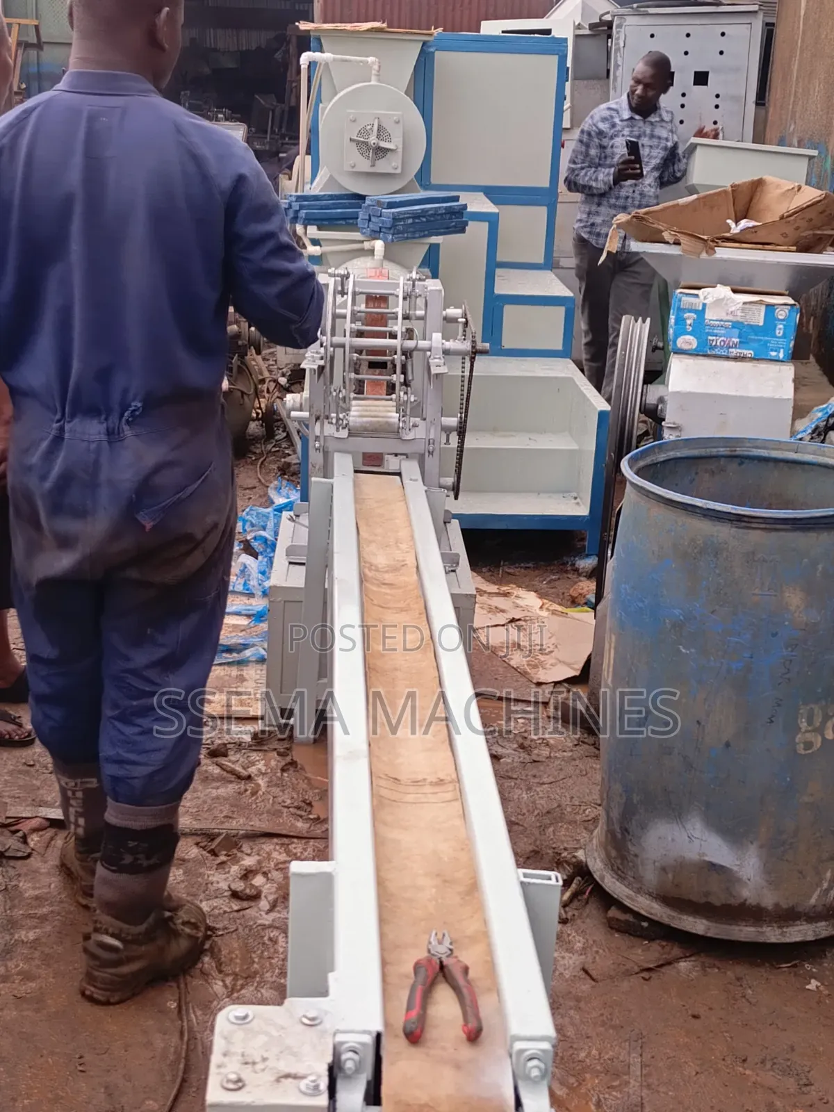 Complete Industrial Soap Duplex Plodder Production Line Set