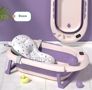 Foldable Baby Bath Tub With Intelligent Temperature Sensor