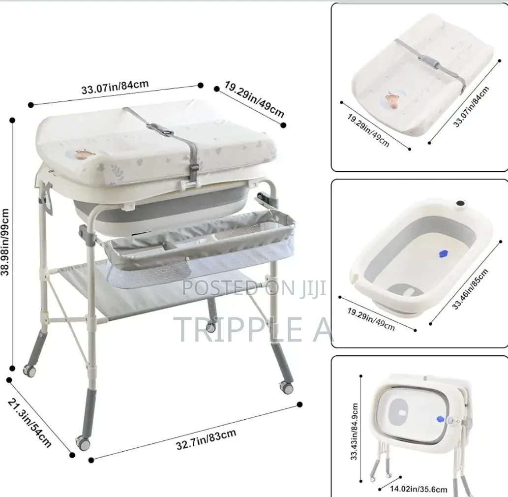 4 in 1 Baby Bathtub and Changing Station
