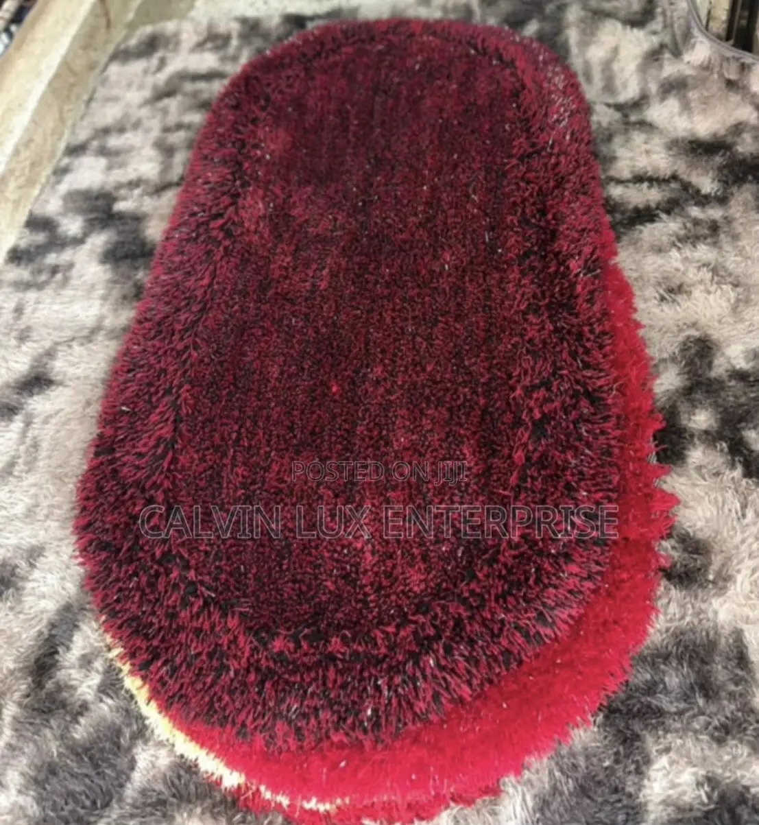Bedside Oval Floor Mat