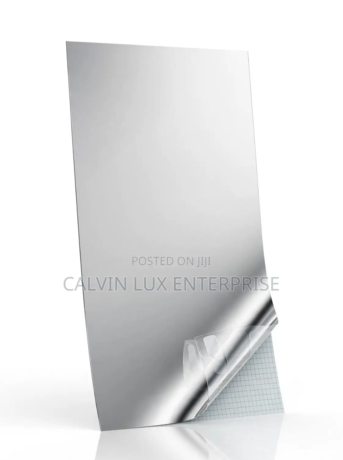 Self-Adhesive Full-Length Flexible Mirror Sticker Sheet