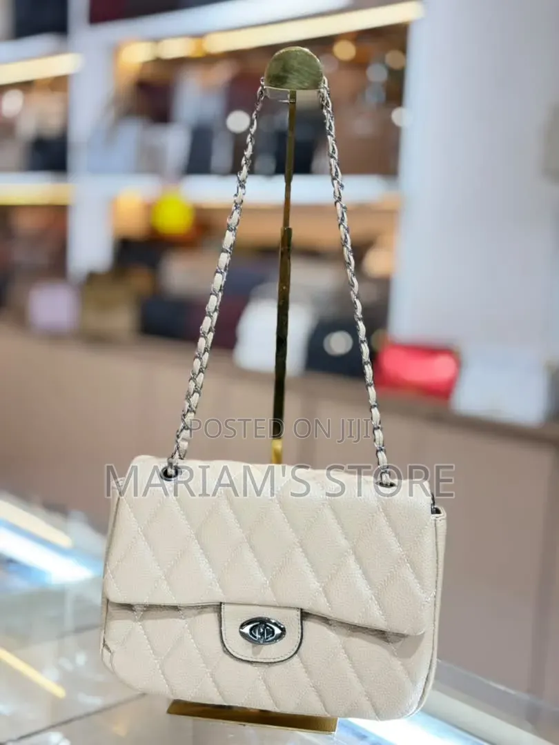 Quilted Leather Shoulder Bag Multi Colour