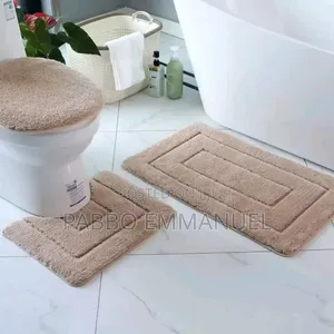 3pc Non Slip Toilet Mats
