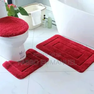 3pc Non Slip Toilet Mats