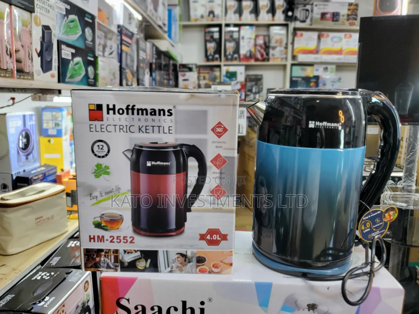 Hoffmans 4l Electric Kettle for Boiling Water