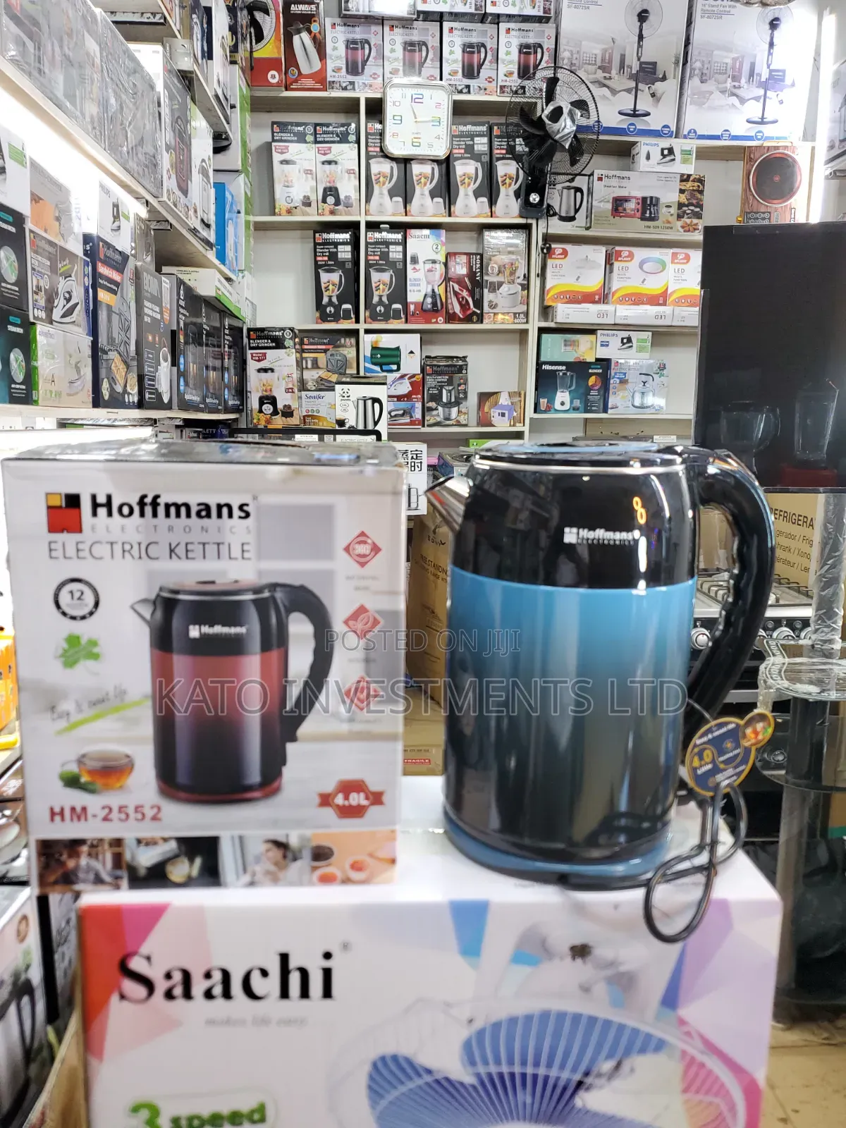 Hoffmans 4l Electric Kettle for Boiling Water