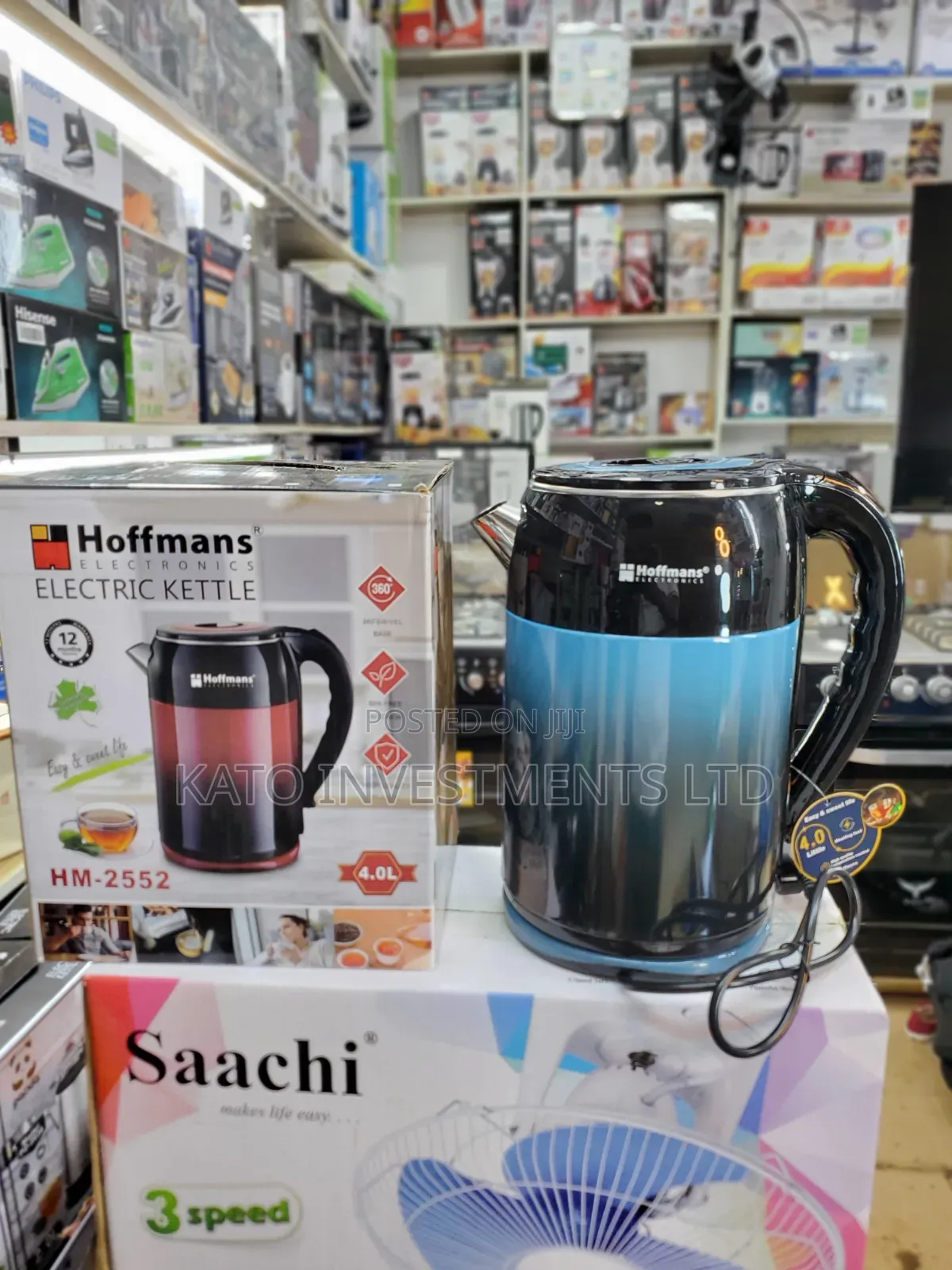 Hoffmans 4l Electric Kettle for Boiling Water