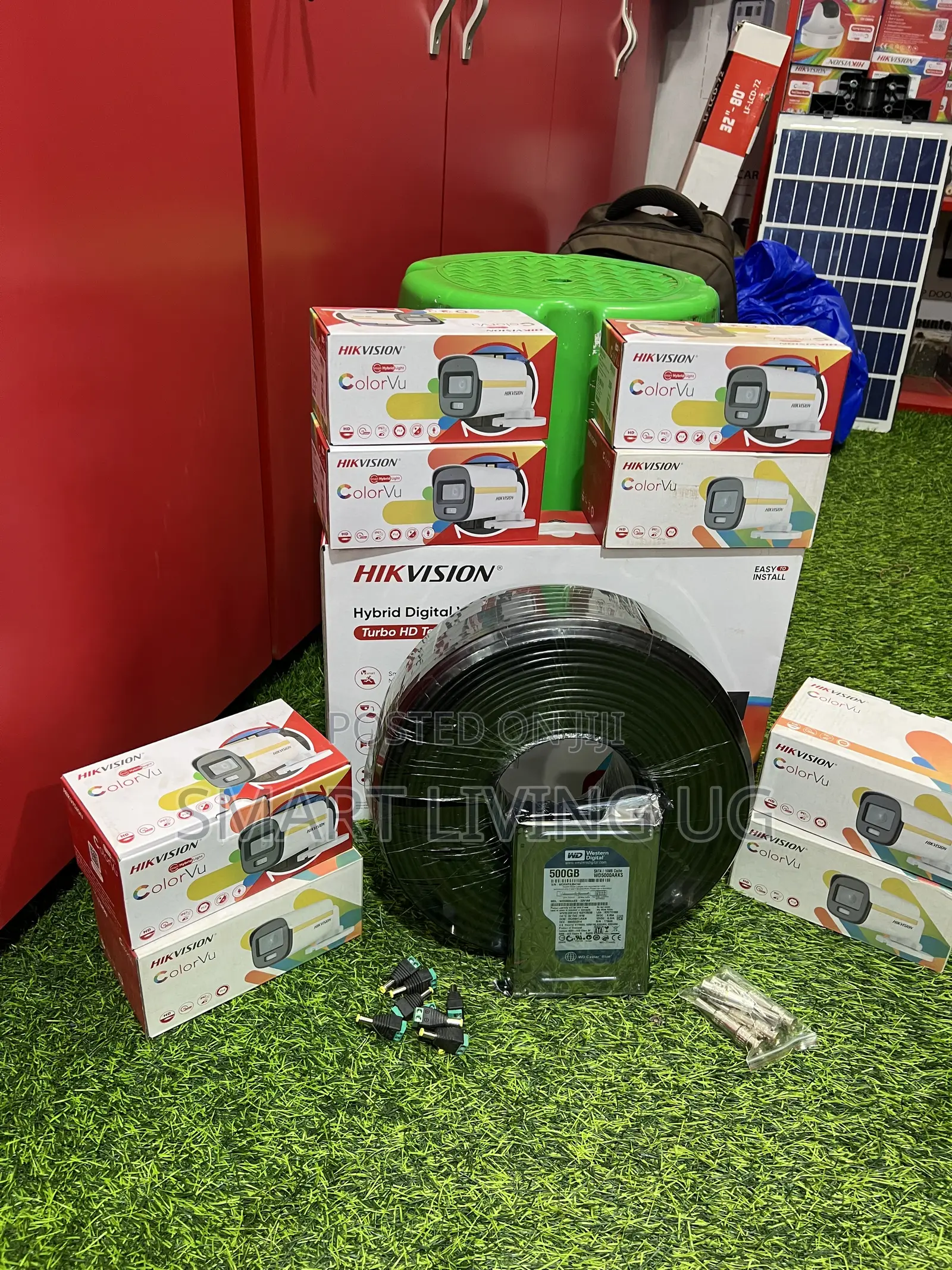 Hikvision 8Ch ColorVu Security Camera Full Package Set