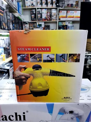 Yellow and Black Handheld Portable High-Pressure Steam Cleaner_ Bedbug
